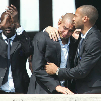David Trézeguet et Thierry Henri...